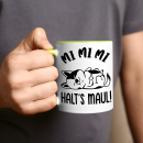 Mi Mi Mi - Halt´s Maul "DOG Edition" Kaffeetasse Teetasse Motiv Geschenk Spruch