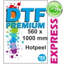 24h-Express Premium DTF-Transfer - Meterware 560 x1000 mm...