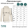 Elefanten Kopf Afrika Sytle Landschaft  Unisex Premium Hoodie
