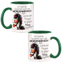 Morgenmensch Pferd Naruco Design Büro Kaffee Teetasse