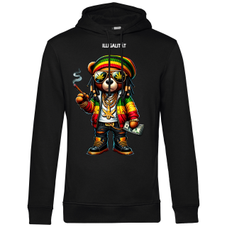 Jamaica Party Bear Illigalität Unisex Premium Hoodie
