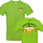 Funnywords® - Saufbuddys Premium JGA / Vatertag T-Shirt doppelseiten print Orchid-Green-S
