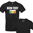 Nutri Score A mit eigenem Wunschtext T-Shirt