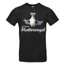 Ich bin ein Flattervogel Fun Spass Unisex Shirt S-5XL