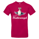Ich bin ein Flattervogel Fun Spass Unisex Shirt S-5XL