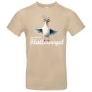 Ich bin ein Flattervogel Fun Spass Unisex Shirt S-5XL