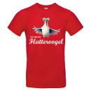 Ich bin ein Flattervogel Fun Spass Unisex Shirt S-5XL #2