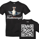 Ich bin ein Flattervogel Fun Spass Unisex Shirt S-5XL #2