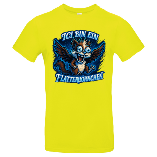 Ich bin ein Flatterhörnchen Fun Spass Unisex Shirt S-5XL QR-Code Shirt