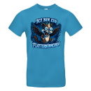 Ich bin ein Flatterhörnchen Fun Spass Unisex Shirt S-5XL QR-Code Shirt