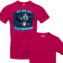 Ich bin ein Flatterhörnchen Fun Spass Unisex Shirt S-5XL QR-Code Shirt