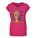 Weinfieber - Wir schwitzen Trauben - Frauen T-Shirt Extended Shoulder