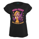 Weinfieber - Wir schwitzen Trauben - Frauen T-Shirt Extended Shoulder