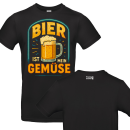 Bier ist mein Gemüse Fun Spass Unisex Shirt S-5XL QR-Code Shirt