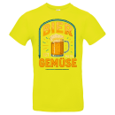 Bier ist mein Gemüse Fun Spass Unisex Shirt S-5XL QR-Code Shirt