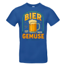 Bier ist mein Gemüse Fun Spass Unisex Shirt S-5XL QR-Code Shirt