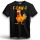 F-CAW-F Chicken Funny Shirt Unisex Premium T-Shirt M vorne
