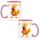 F-CAW-F Chicken Huhn Design Büro Kaffee Teetasse