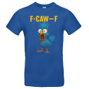 F-CAW-F BLUE Chicken Funny Shirt Unisex Premium T-Shirt