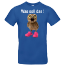 Was soll das! EULE Pink Shoes Funny Shirt Unisex Premium T-Shirt