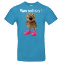 Was soll das! EULE Pink Shoes Funny Shirt Unisex Premium T-Shirt