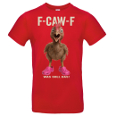 F-caw-F - Was soll das! Chicken Pink Shoes Funny Shirt Unisex Premium T-Shirt