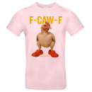 F-CAW-F Was soll das ! Naked Chicken and Red Shoes Funny Shirt Unisex Premium T-Shirt