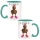 F-caw-F - Was soll das! Chicken Pink Shoes Funny Design Büro Kaffee Teetasse