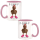 F-caw-F - Was soll das! Chicken Pink Shoes Funny Design Büro Kaffee Teetasse