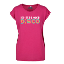 Ich fühl mich Disco Women Extended Shoulder T-Shirt