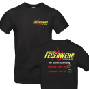 Freiwillige Feuerwehr - Brand Löschen T-Shirt FW2520...