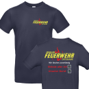 Freiwillige Feuerwehr - Brand Löschen T-Shirt FW2520...