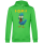 F-CAW-F Blue Chicken Huhn Unisex Premium Hoodie