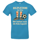 Bolzplatzkind der 80 er Retro Shirt Unisex Premium T-Shirt