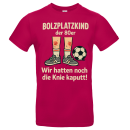Bolzplatzkind der 80 er Retro Shirt Unisex Premium T-Shirt