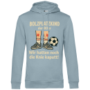 Bolzplatzkind der 80 er Unisex Premium Hoodie