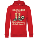 Bolzplatzkind der 80 er Unisex Premium Hoodie