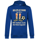Bolzplatzkind der 80 er Unisex Premium Hoodie
