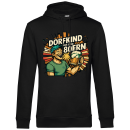 Dorfkind der 80 er Kult Retro Unisex Premium Hoodie