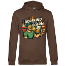 Dorfkind der 80 er Kult Retro Unisex Premium Hoodie