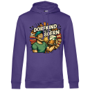 Dorfkind der 80 er Kult Retro Unisex Premium Hoodie