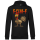 F-CAW-F Halloween Skelett Edition Funny Chicken / Huhn Unisex Premium Hoodie