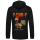 F-CAW-F Halloween Skelett Edition Funny Chicken / Huhn Unisex Premium Hoodie