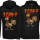 F-CAW-F Halloween Skelett Edition Funny Chicken / Huhn Unisex Premium Hoodie