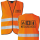 Brandschutz-Warnweste mit Piktogramm – M bis 7XL