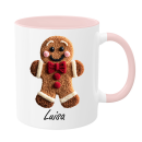 Personalisierte Lebkuchenmann Tasse mit Namen –...