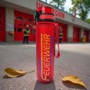 Personalisierte Trinkflasche Feuerwehr – BPA-frei...