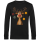 Weihnachtssweatshirt „Knitted Reindeer“ – Bio Baumwolle | Lustiges Rentier Shirt | Xmas Pullover Unisex XS–3XL