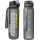Feuerwehr Trinkflasche 9120 farbig 1000ml  inkl. Wunschnamen anthrazit Berufs