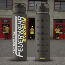 Sporttrinkflasche FW9125 FEUERWEHR –  1000ml  inkl. Wunschnamen